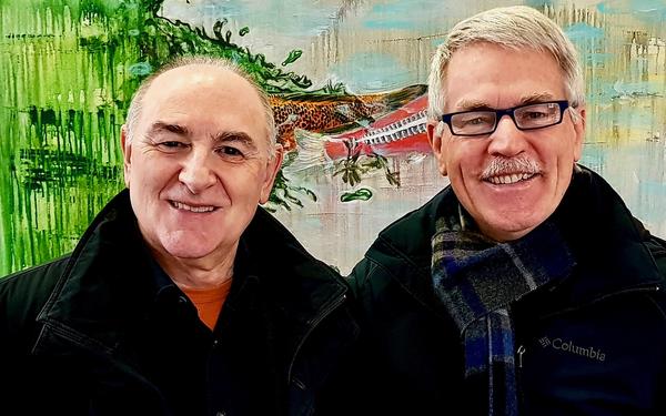 Carlos Martínez und Jean-Daniel von Lerber im Dezember 2022