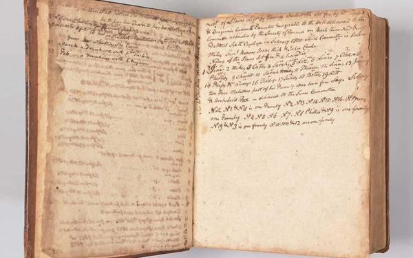 Die William Tupin Bibel im South Carolina State Museum enthält Namen zahlreicher freigelassener Sklaven