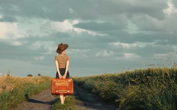 Eine Reise mit leichtem Gepäck erleichtert vieles.