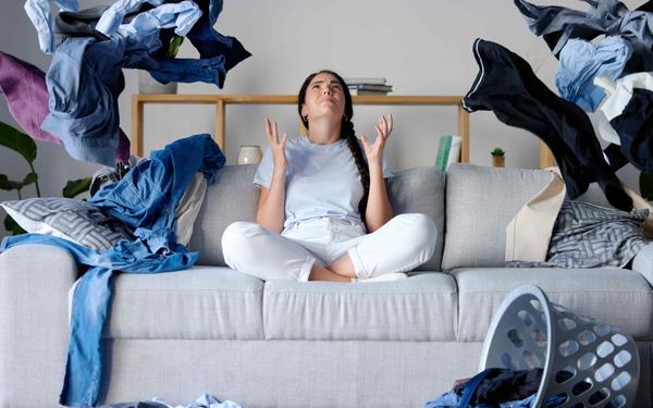 Zu viele Sachen können Stress auslösen